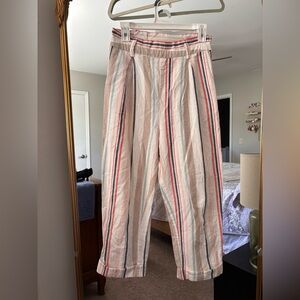 Cotton On Multicolor Striped Straight Leg Pants